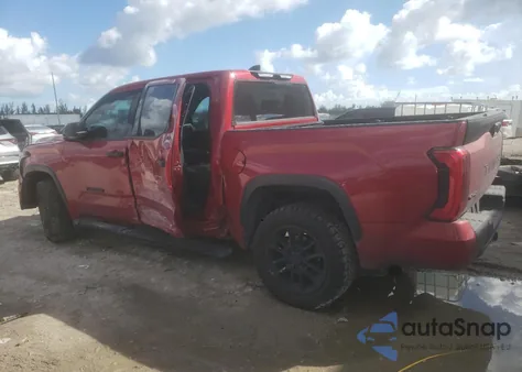 2022 Toyota Tundra Crewmax Sr из США, поврежденный, VIN 5TFLA5DB1NX013177